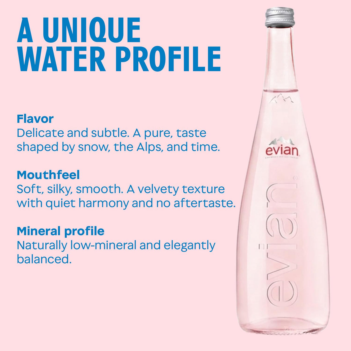 evian® 330ml Natural Spring Water