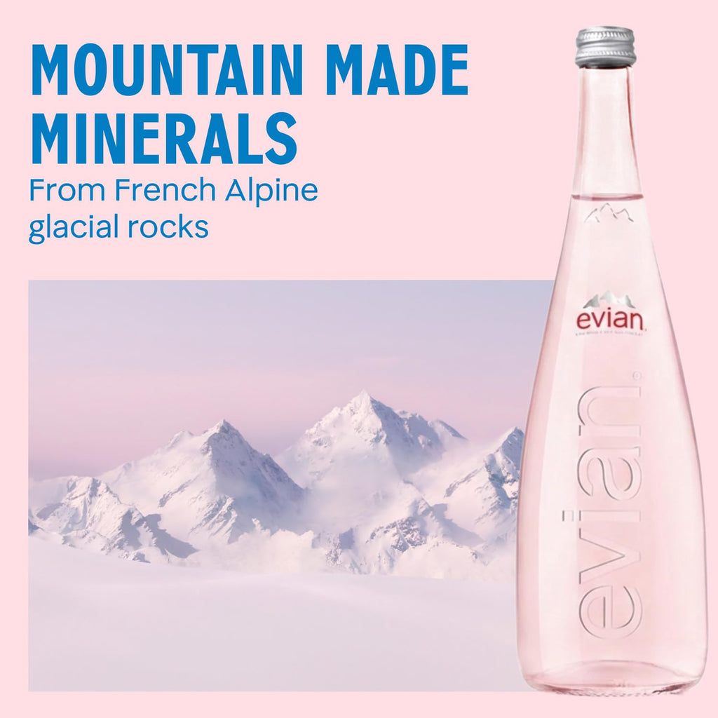 evian® 330ml Natural Spring Water
