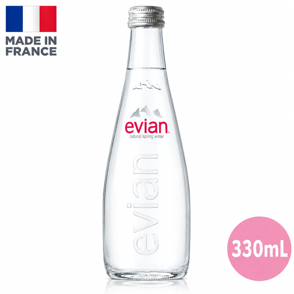 evian® 330ml Natural Spring Water