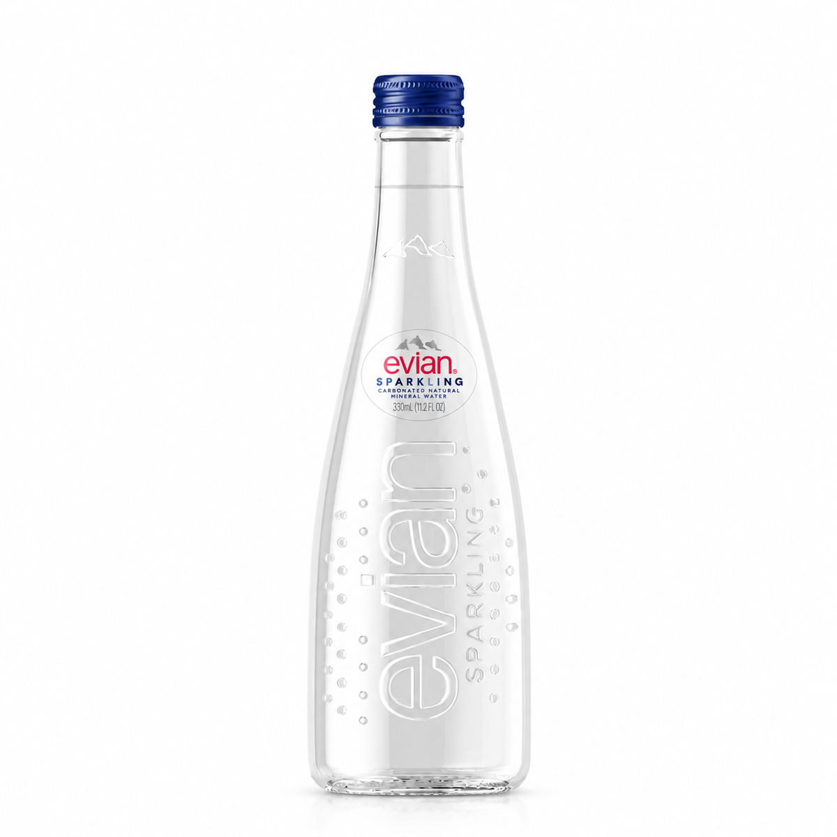 evian® 330ml Sparkling Water