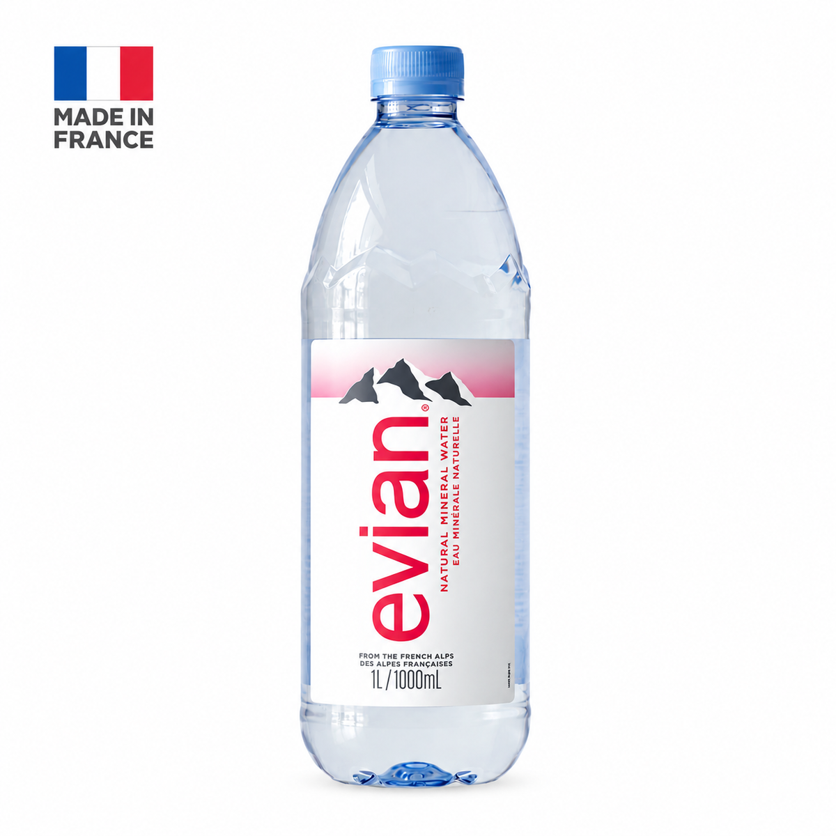 evian® 1L Natural Mineral Water
