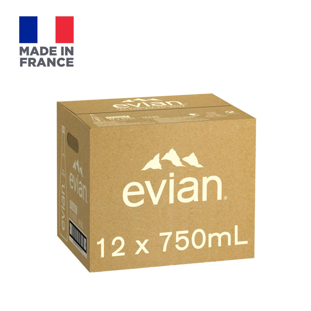 evian® 750ml Natural Spring Water