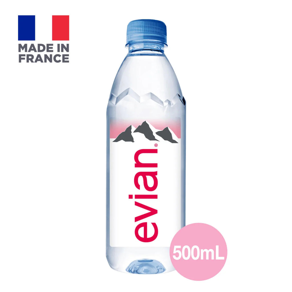 evian® 500ml Natural Mineral Water
