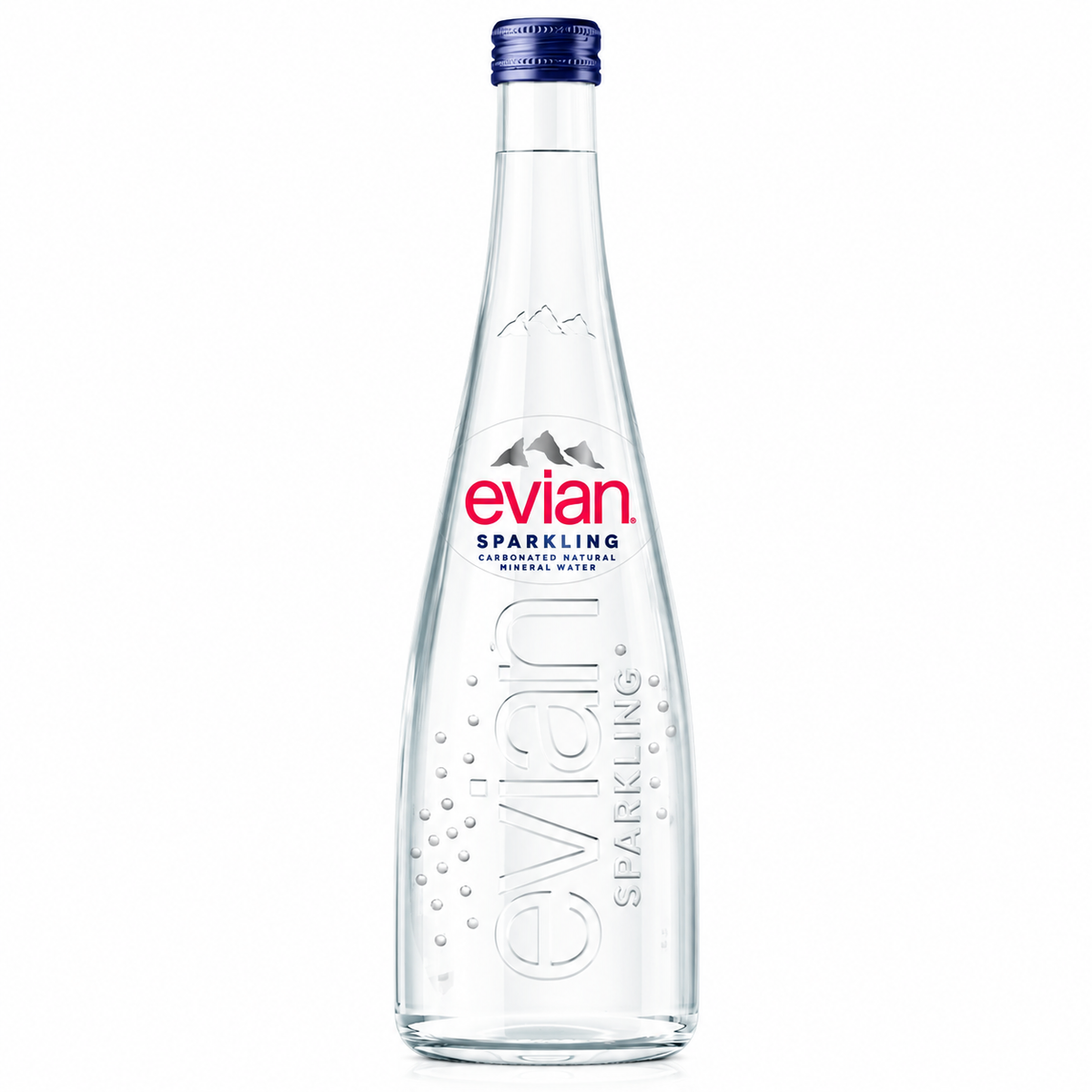 evian® 750ml Sparkling Water