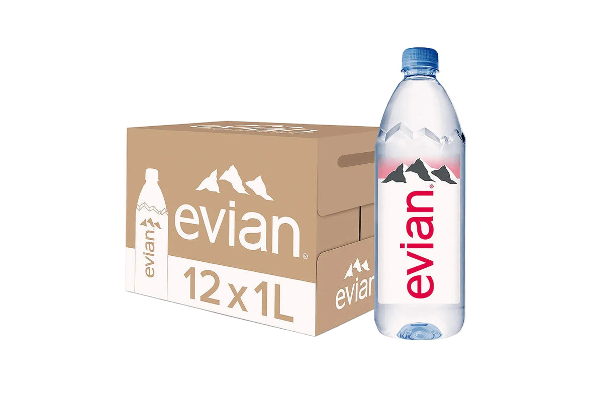 evian® 1L Natural Mineral Water